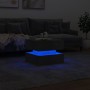 Mesa de centro con luces LED gris hormigón 50x50x40 cm en Mesas de centro | Comprar online en Foru.es