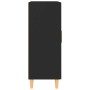 Aparador de madera contrachapada negro 69,5x34x90 cm de vidaXL, Aparadores - Ref: Foro24-812133, Precio: 83,30 €, Descuento: %