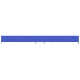 Paravientos de playa de 9 paneles tela azul celeste 1200x160 cm de vidaXL, Sombrillas - Ref: Foro24-47203, Precio: 135,17 €, ...
