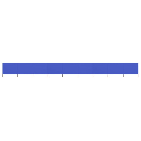 Paravientos de playa de 9 paneles tela azul celeste 1200x160 cm de vidaXL, Sombrillas - Ref: Foro24-47203, Precio: 139,72 €, ...