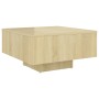 Mesa de centro madera contrachapada roble Sonoma 60x60x31,5 cm de vidaXL, Mesas de centro - Ref: Foro24-806888, Precio: 48,35...