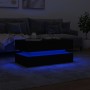 Mesa de centro con luces LED negro 90x50x40 cm en Mesas de centro | Comprar online en Foru.es