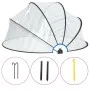 Cúpula para piscina redonda PVC 315x158 cm de vidaXL, Cubiertas para piscina - Ref: Foro24-93812, Precio: 316,81 €, Descuento: %
