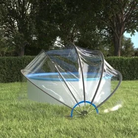 Cúpula para piscina redonda PVC 376x188 cm de vidaXL, Cubiertas para piscina - Ref: Foro24-93813, Precio: 374,14 €, Descuento: %