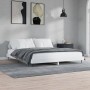 Estructura de cama madera de ingeniería blanca 140x200 cm de vidaXL, Camas y somieres - Ref: Foro24-832245, Precio: 102,12 €,...