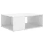 Mesa de centro madera contrachapada blanco 90x67x33 cm de vidaXL, Mesas de centro - Ref: Foro24-806903, Precio: 51,56 €, Desc...