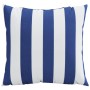 Cojines 4 unidades tela a rayas azul y blanco 60x60 cm de vidaXL, Cojines - Ref: Foro24-360418, Precio: 55,25 €, Descuento: %