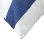 Cojines 4 unidades tela a rayas azul y blanco 60x60 cm de vidaXL, Cojines - Ref: Foro24-360418, Precio: 55,25 €, Descuento: %