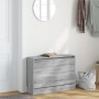 Zapatero de madera de ingeniería gris Sonoma 80x21x57 cm en Zapateros y organizadores de calzado | Comprar online en Foru.es