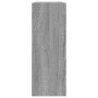 Zapatero de madera de ingeniería gris Sonoma 80x21x57 cm en Zapateros y organizadores de calzado | Comprar online en Foru.es