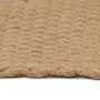 Alfombra rectangular yute natural 160x230 cm de vidaXL, Alfombras - Ref: Foro24-345102, Precio: 91,06 €, Descuento: %