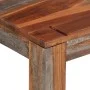 Banco con respaldo madera maciza de acacia gris 160 cm de vidaXL, Bancos de comedor y cocina - Ref: Foro24-353312, Precio: 18...