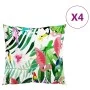 Cojines 4 uds tela multicolor 60x60 cm de vidaXL, Cojines - Ref: Foro24-360420, Precio: 55,21 €, Descuento: %