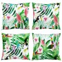 Cojines 4 uds tela multicolor 60x60 cm de vidaXL, Cojines - Ref: Foro24-360420, Precio: 55,97 €, Descuento: %