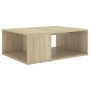 Mesa de centro madera contrachapada roble Sonoma 90x67x33 cm de vidaXL, Mesas de centro - Ref: Foro24-806906, Precio: 55,02 €...