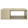 Mesa de centro madera contrachapada roble Sonoma 90x67x33 cm de vidaXL, Mesas de centro - Ref: Foro24-806906, Precio: 55,02 €...