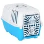 White blue polypropylene pet carrier 48x31.5x33 cm by vidaXL, Pet carriers and boxes - Ref: Foro24-172216, Price: 36,66 €, Di...