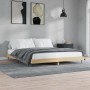 Estructura de cama madera de ingeniería roble Sonoma 120x200 cm de vidaXL, Camas y somieres - Ref: Foro24-832256, Precio: 89,...