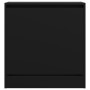Zapatero de madera de ingeniería negro 60x34x63,5 cm en Zapateros y organizadores de calzado | Comprar online en Foru.es