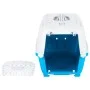 White blue polypropylene pet carrier 55x36x36 cm by vidaXL, Pet carriers and boxes - Ref: Foro24-172217, Price: 45,60 €, Disc...