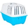 White blue polypropylene pet carrier 55x36x36 cm by vidaXL, Pet carriers and boxes - Ref: Foro24-172217, Price: 45,60 €, Disc...