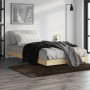 Estructura de cama madera de ingeniería roble Sonoma 100x200 cm de vidaXL, Camas y somieres - Ref: Foro24-832264, Precio: 68,...