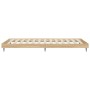 Estructura de cama madera de ingeniería roble Sonoma 100x200 cm de vidaXL, Camas y somieres - Ref: Foro24-832264, Precio: 68,...