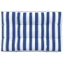 Cojín para palés tela a rayas azul y blanco 120x80x12 cm de vidaXL, Cojines para sillas y sofás - Ref: Foro24-360528, Precio:...