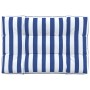 Cojín para palés tela a rayas azul y blanco 120x80x12 cm de vidaXL, Cojines para sillas y sofás - Ref: Foro24-360528, Precio:...