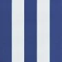 Cojín para palés tela a rayas azul y blanco 120x80x12 cm de vidaXL, Cojines para sillas y sofás - Ref: Foro24-360528, Precio:...