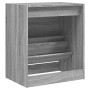 Zapatero de madera de ingeniería gris Sonoma 60x42x69 cm en Zapateros y organizadores de calzado | Comprar online en Foru.es