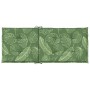 Cojines de silla de respaldo alto 2 uds tela estampado de hojas de vidaXL, Cojines para sillas y sofás - Ref: Foro24-361265, ...