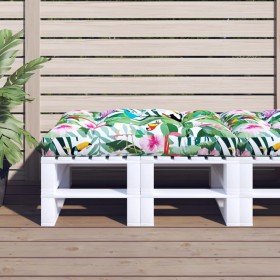 Cojín para palés tela multicolor 120x80x12 cm de vidaXL, Cojines para sillas y sofás - Ref: Foro24-360530, Precio: 57,81 €, D...