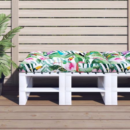 Cojín para palés tela multicolor 120x80x12 cm de vidaXL, Cojines para sillas y sofás - Ref: Foro24-360530, Precio: 57,81 €, D...