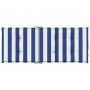 Cojines de silla de respaldo alto 6 uds tela rayas azul&blanco de vidaXL, Cojines para sillas y sofás - Ref: Foro24-361255, P...