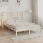 Estructura de cama madera maciza de pino 120x200 cm de vidaXL, Camas y somieres - Ref: Foro24-3105945, Precio: 110,52 €, Desc...
