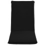 Tumbona plegable de tela Oxford negra de vidaXL, Tumbonas - Ref: Foro24-316043, Precio: 107,51 €, Descuento: %