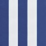 Cojines para palés 3 piezas tela Oxford azul y blanco a rayas de vidaXL, Cojines para sillas y sofás - Ref: Foro24-360871, Pr...