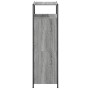 Zapatero de madera de ingeniería gris Sonoma 60x34x112 cm en Zapateros y organizadores de calzado | Comprar online en Foru.es