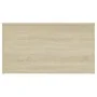 Baúl de almacenaje madera contrachapada color roble 84x42x46cm de vidaXL, Baúles para juguetes - Ref: Foro24-803059, Precio: ...