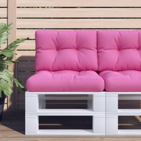 Cojín para sofá de palets tela rosa 60x40x12 cm de vidaXL, Cojines para sillas y sofás - Ref: Foro24-360577, Precio: 19,43 €,...