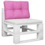 Cojín para sofá de palets tela rosa 60x40x12 cm de vidaXL, Cojines para sillas y sofás - Ref: Foro24-360577, Precio: 19,43 €,...