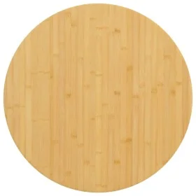 Bamboo table top Ø70x4 cm by vidaXL, Table tops - Ref: Foro24-352689, Price: 77,55 €, Discount: %