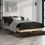 Estructura de cama madera de ingeniería roble Sonoma 120x190 cm de vidaXL, Camas y somieres - Ref: Foro24-832296, Precio: 114...