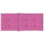 Cojines para sillas con respaldo alto 4 uds tela rosa de vidaXL, Cojines para sillas y sofás - Ref: Foro24-361269, Precio: 75...