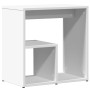 Mesa auxiliar de madera contrachapada blanco 50x30x50 cm en Mesas auxiliares | Comprar online en Foru.es