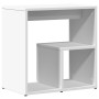Mesa auxiliar de madera contrachapada blanco 50x30x50 cm en Mesas auxiliares | Comprar online en Foru.es