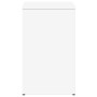 Mesas auxiliares 2 uds madera de ingeniería blanco 50x30x50 cm en Mesas auxiliares | Comprar online en Foru.es