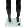 Maniquí de hombre completo base vidrio negro brillante 185 cm de vidaXL, Maniquís - Ref: Foro24-142927, Precio: 210,90 €, Des...