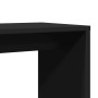 Mesa auxiliar de madera contrachapada negro 50x30x50 cm en Mesas auxiliares | Comprar online en Foru.es